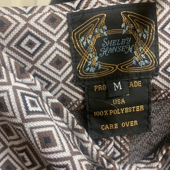 Shelby Hansen vintage wide leg pants, Size Medium - Picture 12 of 12